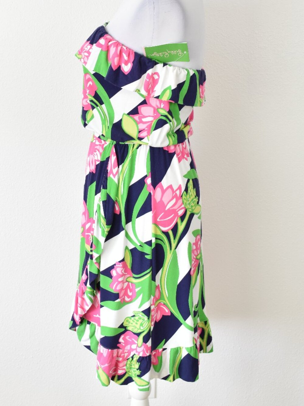 Lilly Pulitzer Jumping The Line Flor Dress NEW - M - Picture 6 of 11